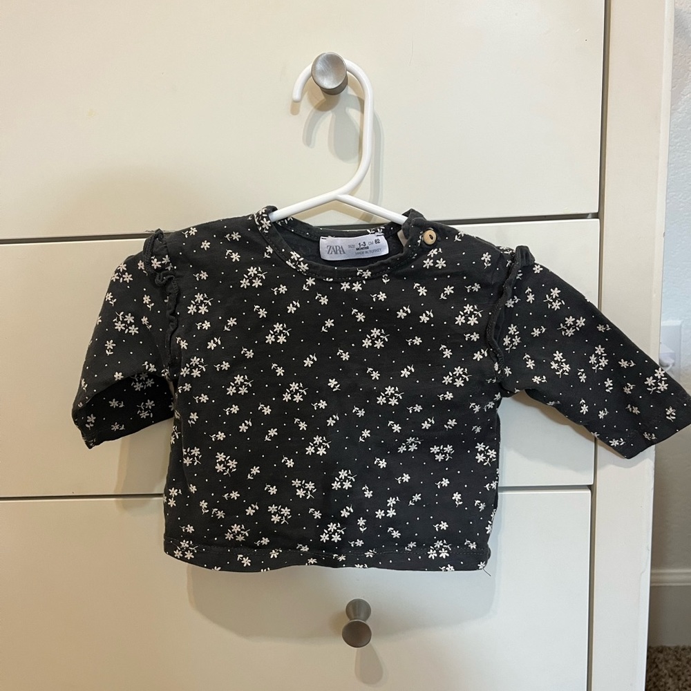 Long sleeve zara top